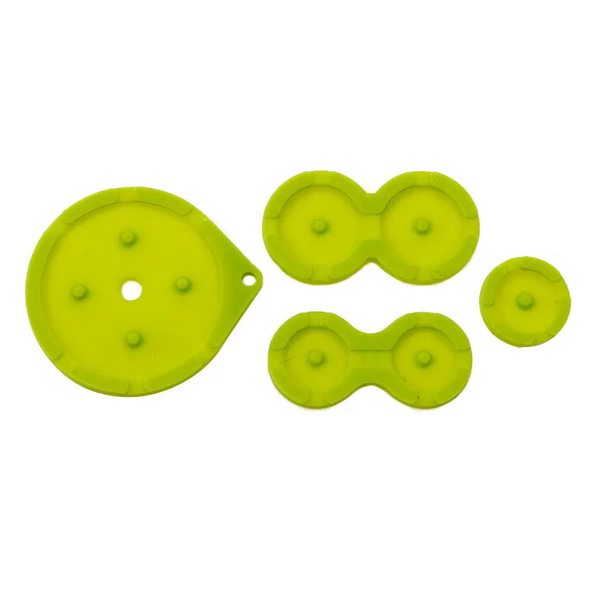 YUนอนสำหรับ gameboy Advance SP ปุ่มยางสำหรับเปลี่ยนแผ่นซิลิโคน GBA SP