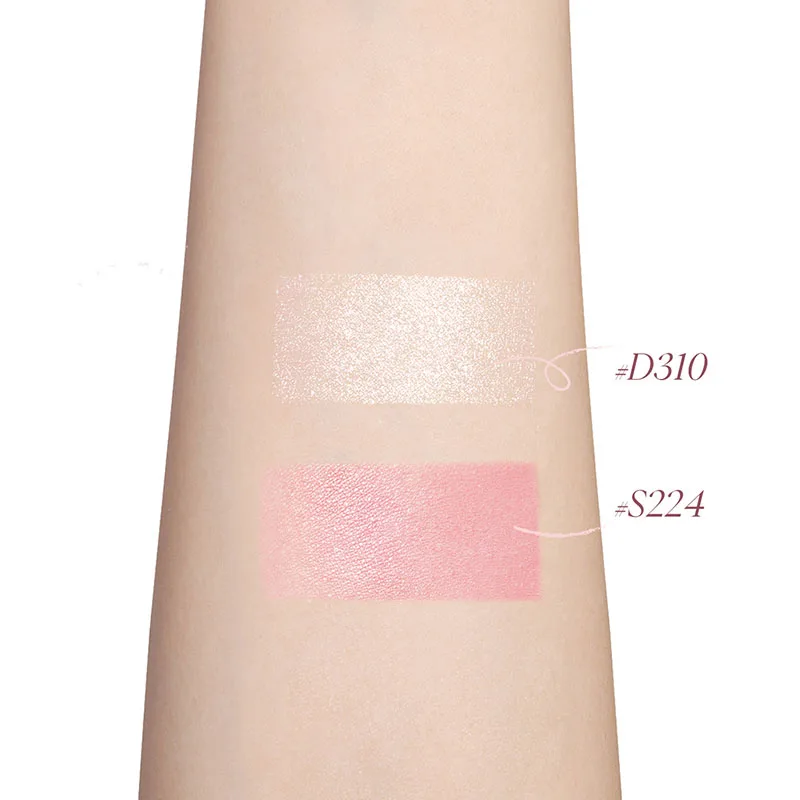 JOOCYEE Blush Highlighter Poeder Matte Naakt Shimmer Brighteen Enkele Kleur Gemakkelijk aan te brengen Waterdichte Langdurige Make-up 4g