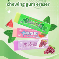Kawaii Stationery items Aesthetic stationery supplies back to school acsesories chewing gum Eraser drawing rubber cute things