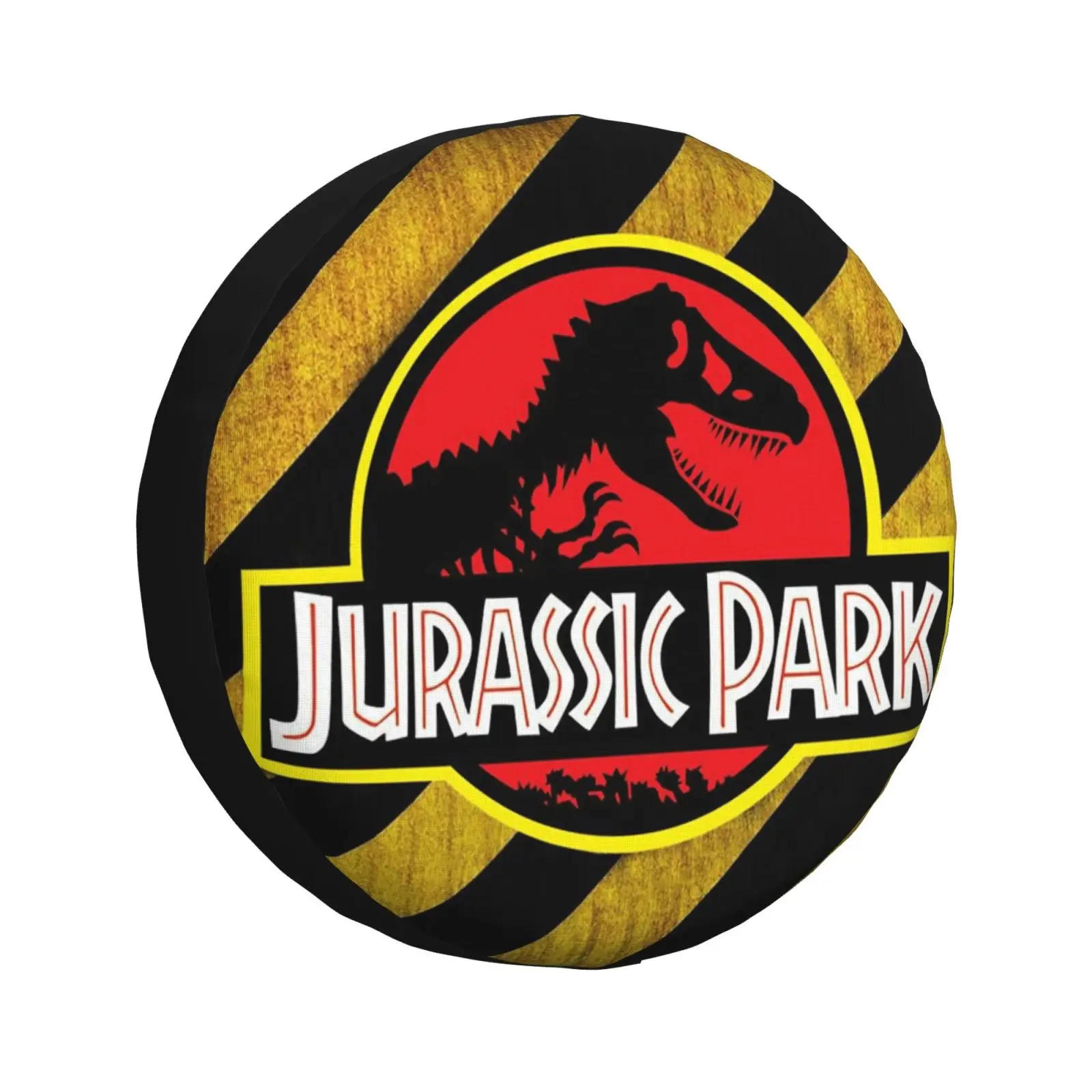 Jurassic Park Cubierta de neumático de repuesto para Toyota RAV4 Prado Jeep RV SUV Dinosaur World Fundas protectoras de ruedas de coche 14 "15" 16 "17" pulgadas