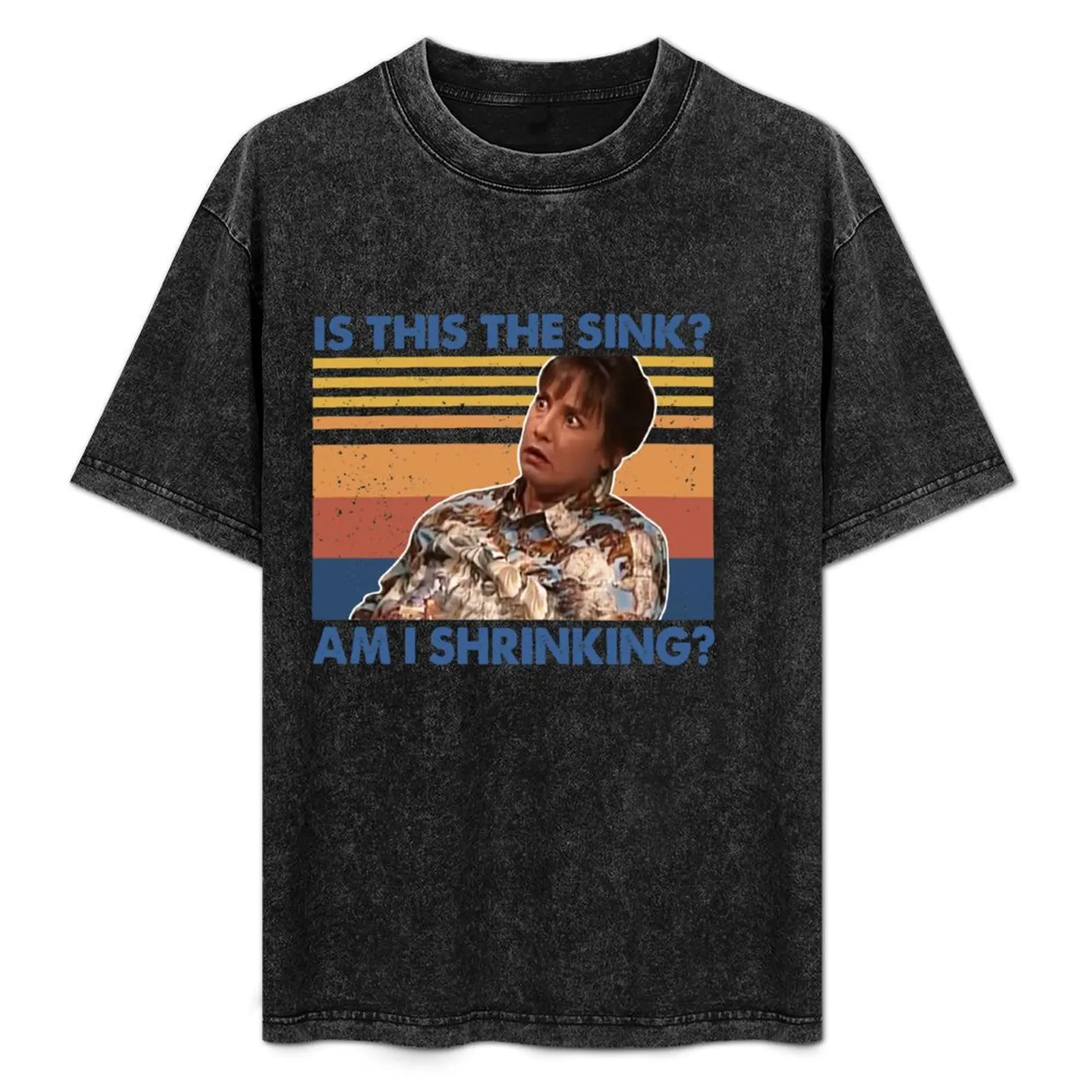 

#Jackie Harris Roseanne is This The Sink Or Am I T-Shirt Basic Daily Outfit Short Sleeve Tee