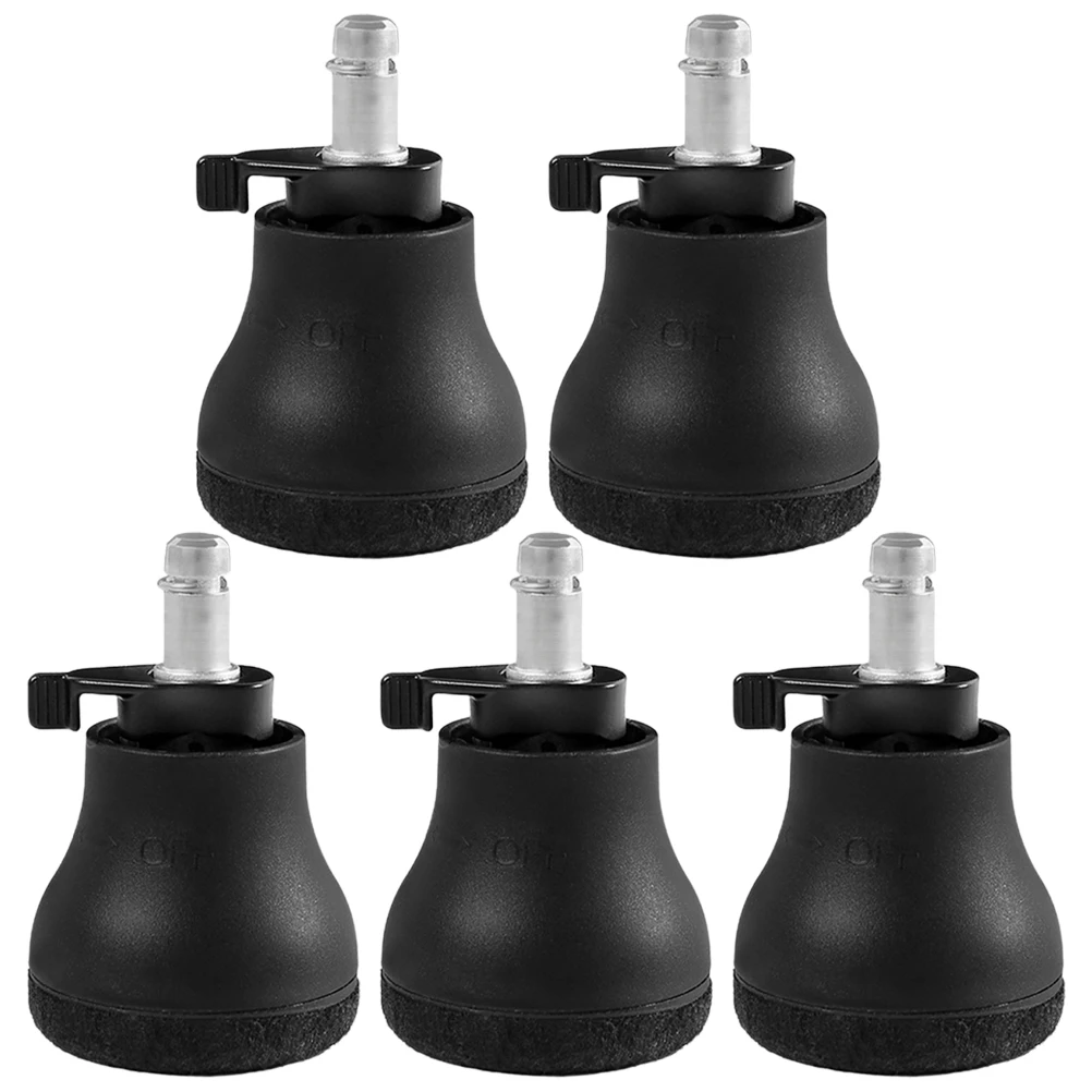 

5 Pcs Anti slip Wheel Stoppers for Office Chair Prevent Sliding Furniture Casters Protect Floor Scratch Resistant Chair Wheels