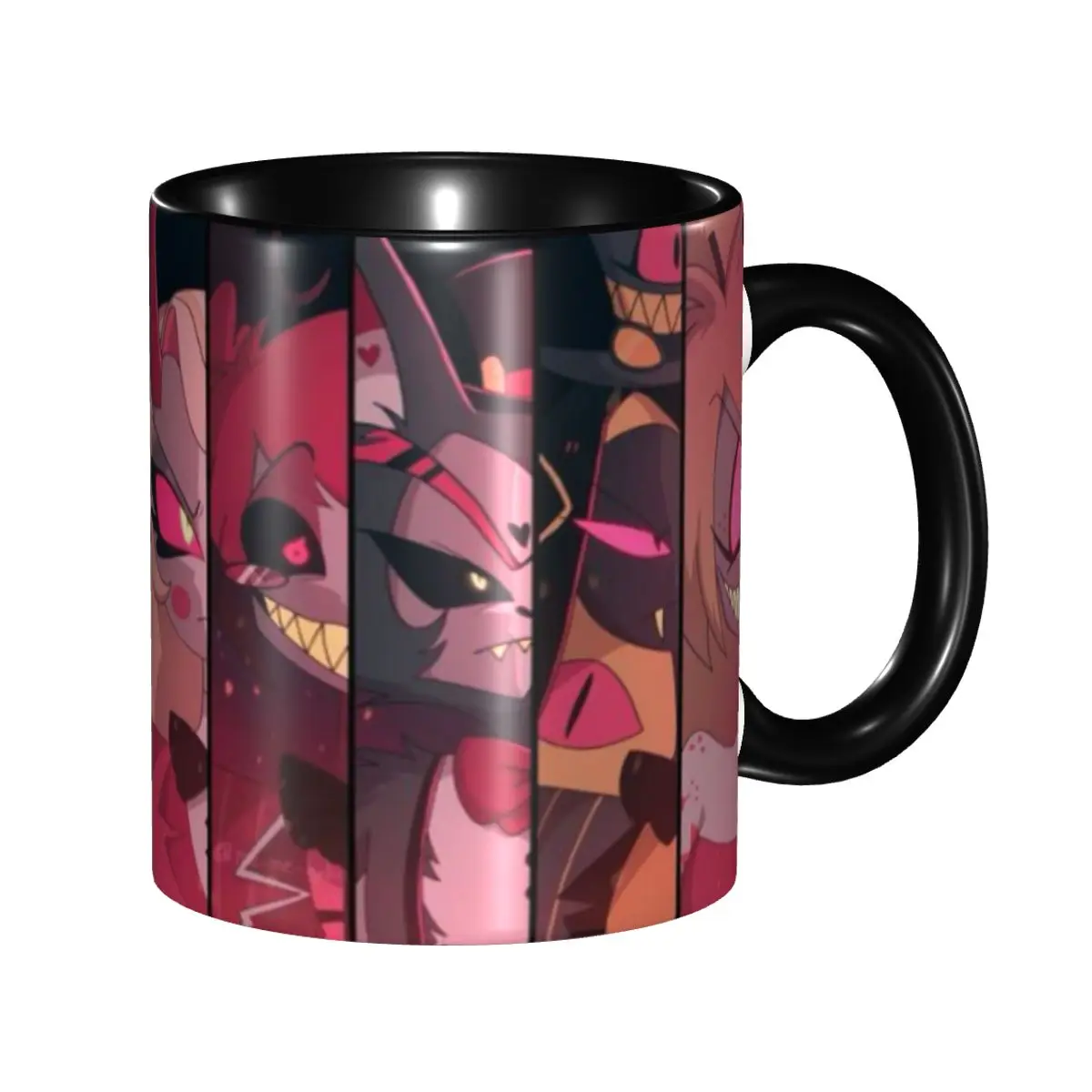 

Hazbines Hoteles Alastor Vox 2 Coffee Mugs Funny Tea Cups Gift For Women Men