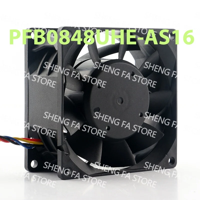 Delta 5V 12V 24V DC48V 0.65A Communication Equipment Large air Volume Ball PFB0848UHE-AS16 Cooling Fan view 4