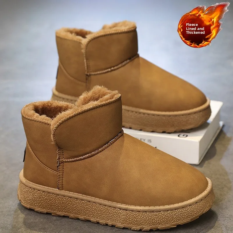 waterproof-winter-snow-boots-men's-thickened-fleece-lined-fur-integrated-outdoor-casual-boots-warm-cold-proof-cotton-shoes