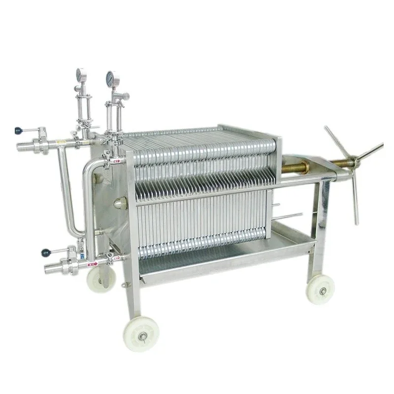 Edible Oil Wine Filter Equipment Juice Filter Press
