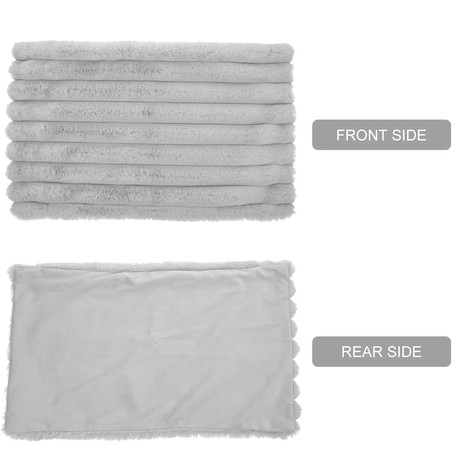 

Pillow Covers Soft Shaggy Rabbit Square Throw Pillowcase For Home Living Room Bedroom Sofa Decor Accessory