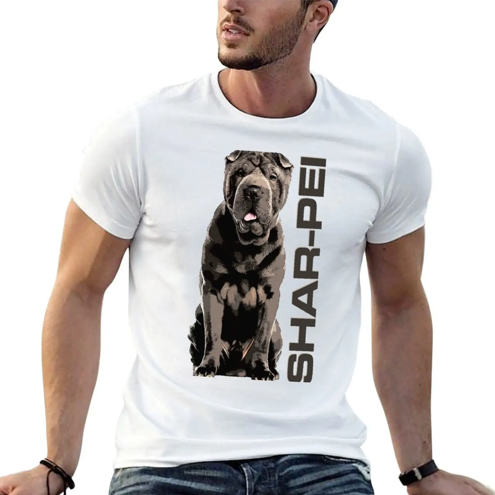 

Shar-Pei T-Shirt t shirt man luxury man t shirt heavy cotton T-Shirt