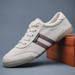 Classic Men's Vulcanized Shoes Brand Canvas Mens Casual Shoes  Breathable Soft Male Hard Wearing Board Shoes Tenis Marculino