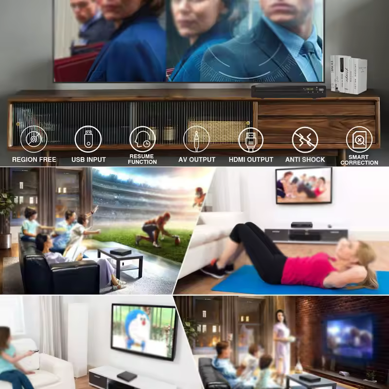 DVD229 플레이어 후면 단자 이미지