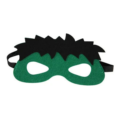 Maschere Cosplay per bambini supereroi Hulk Spiderman Captain America Mask for Boys Girls Birthday Party puntelli per accessori di Halloween