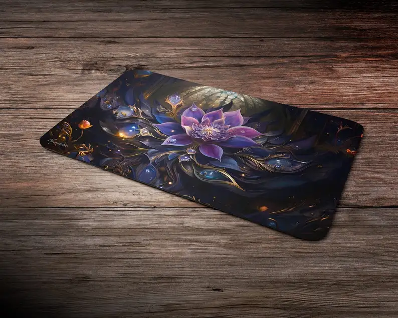 Gioiello Lotus Commander Masters 24 "x 14" Playmat Tappetino da gioco da tavolo Accessori per giocatori Gaming Pc Mouse Pad Scrivania Gaming Pad Tappeto