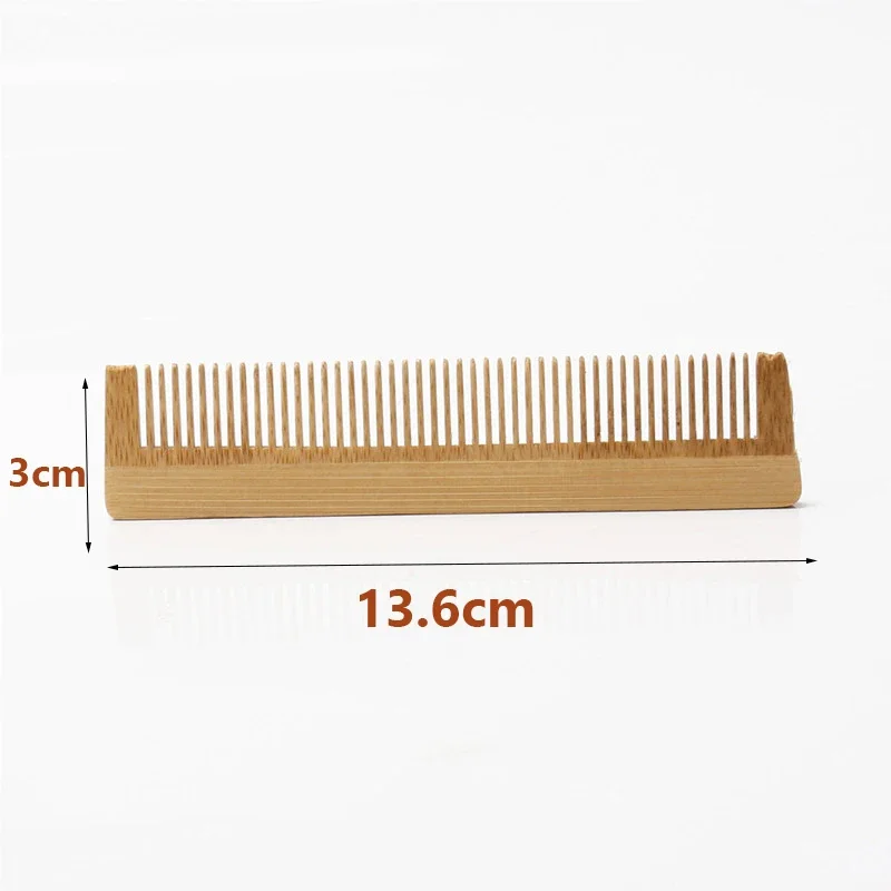 1Pcs Wooden Comb Bamboo Massage Hair Combs Natural Anti-static Hair Brushes Hair Care Massage Comb Men Hairdressing Styling Tool images - 6