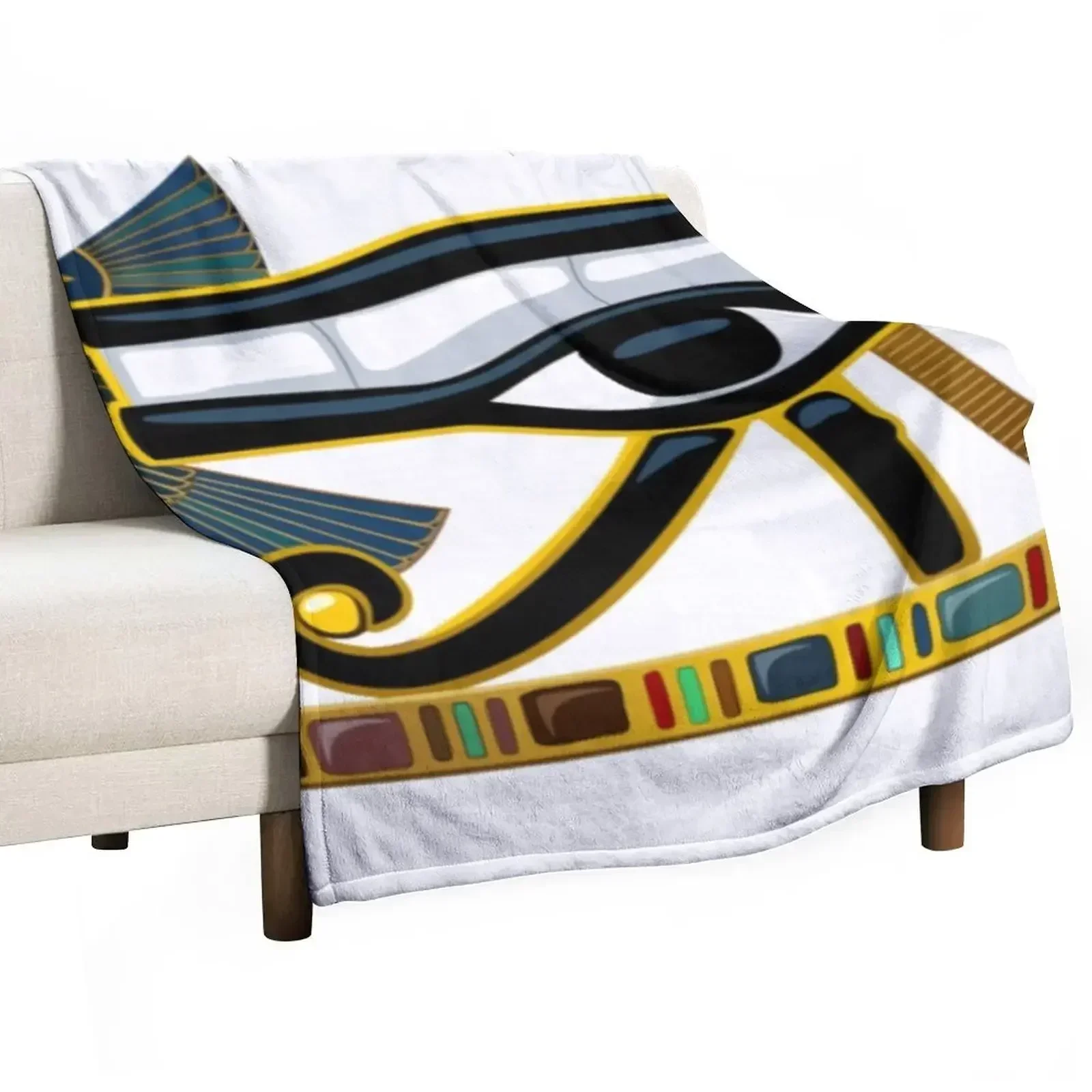 Ancient Egypt Throw Blanket Weighted Sofa Throw funny gift Extra Large Throw Flannel Fabric blankets and throws Blankets