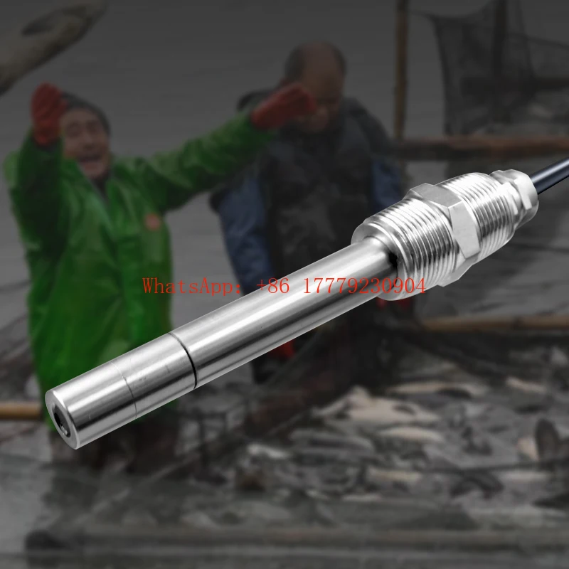 

Оптический флуоресцентный зонд для морской воды, титановый недорогой промышленный датчик растворенного кислорода для воды для онлайн-мониторинга
