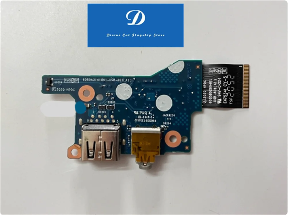 

ДЛЯ HP 850 G7 G8 Zbook 15, Firefly G7 G8 6050A 3141001 Аудиоплата