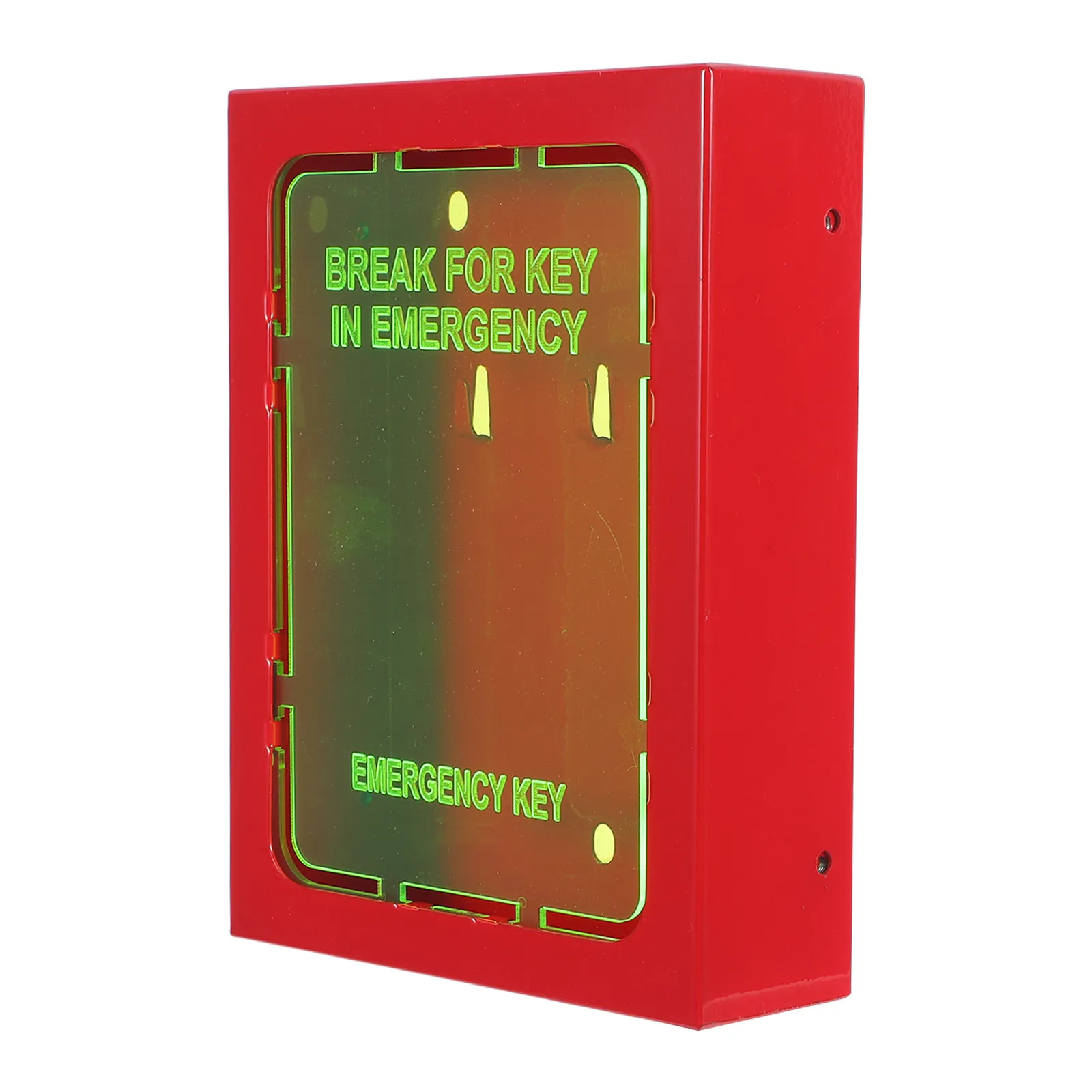 1-セット緊急キーロックボックス壁掛け火災安全キーホルダードア窓用スペアキー安全保管ロックボックスパスワード