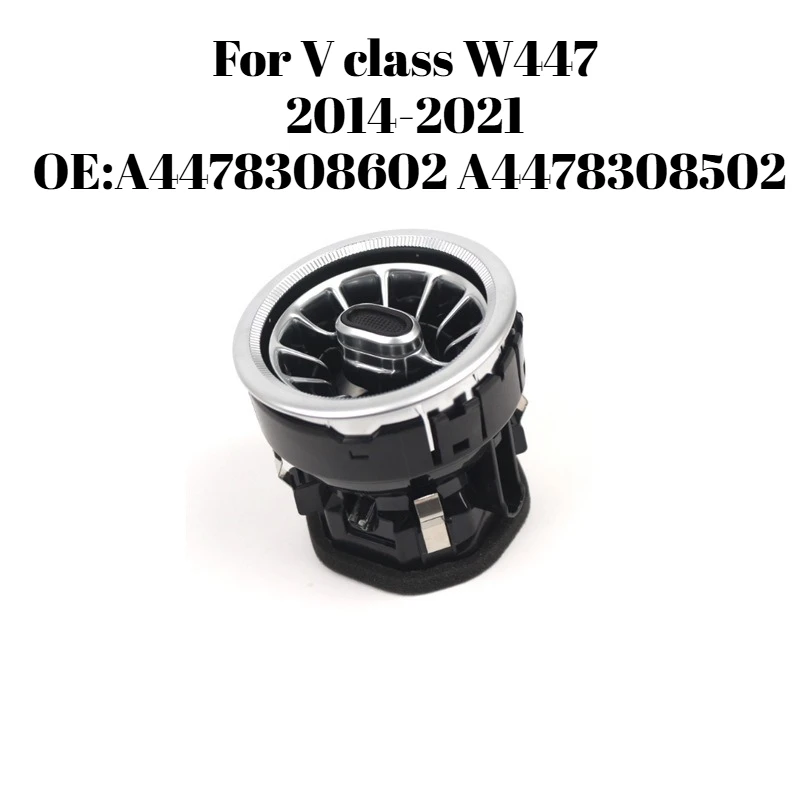 

For Mercedes Benz V Class V260 W447 2014-2021 Air Vent Dashboard Turbo Air Outlet Car Interior Air Conditioning Vent Auto Parts