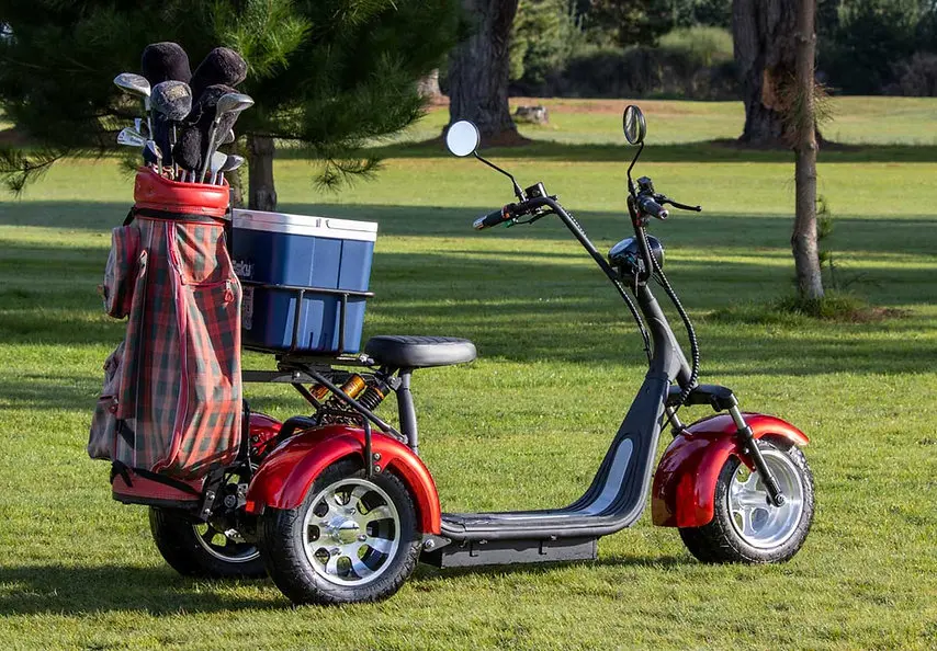 Marché australien vente chaude chariot de Golf chariot de Golf chariot de poussée 3 roues chariot de Golf pliant pour les ventes
