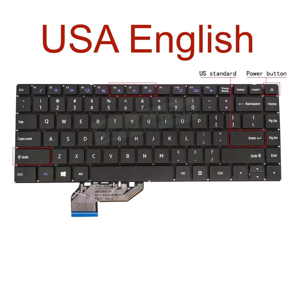 Imagem -03 - Teclado Espanhol Latino para Toshiba Satellite Pro C40 C40-g109 C40-g-11r C40-g-13e C40-h-11q C40-h-11t C40-h-11x C40-j-11f C40-j