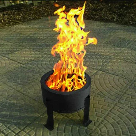 Light Secondary Combustion Fire Pit for Camping