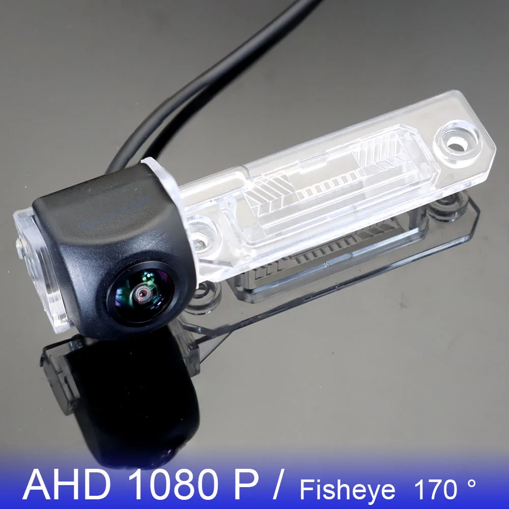 Vehicle Parking Camera For Skoda Superb B5 3U MK1 2001~2008 Superb 2 4D sedan Combi 2008~2012 AHD 1080P FishEye Rear View Camera