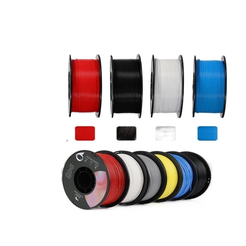 

Top Colorful Ender 3D PLA Printer Filament 1.75mm 1kg/Roll 2.2lb Spool For Ender-3 V2 3 S1 Pro CR-10 V3 Ender-6 3D Printer