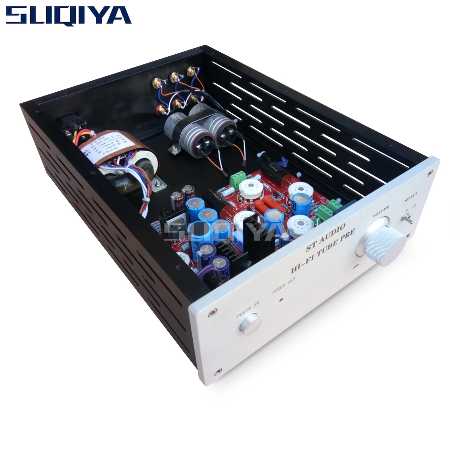 Suqiya-american CAT KING-preamplificador de tubo de CAT-SL1 6Z4 ECC82 ECC83S 6922 12AU7 12AX7, preamplificador de Audio HIFI