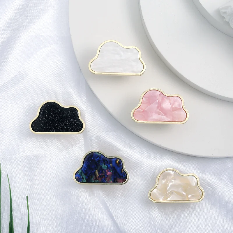 

Handles Drawer Cabinet Furniture Kitchen Handles for Cabinet Knob Door Drawer Furniture Kitchen Knob Star Cloud Shape Shell