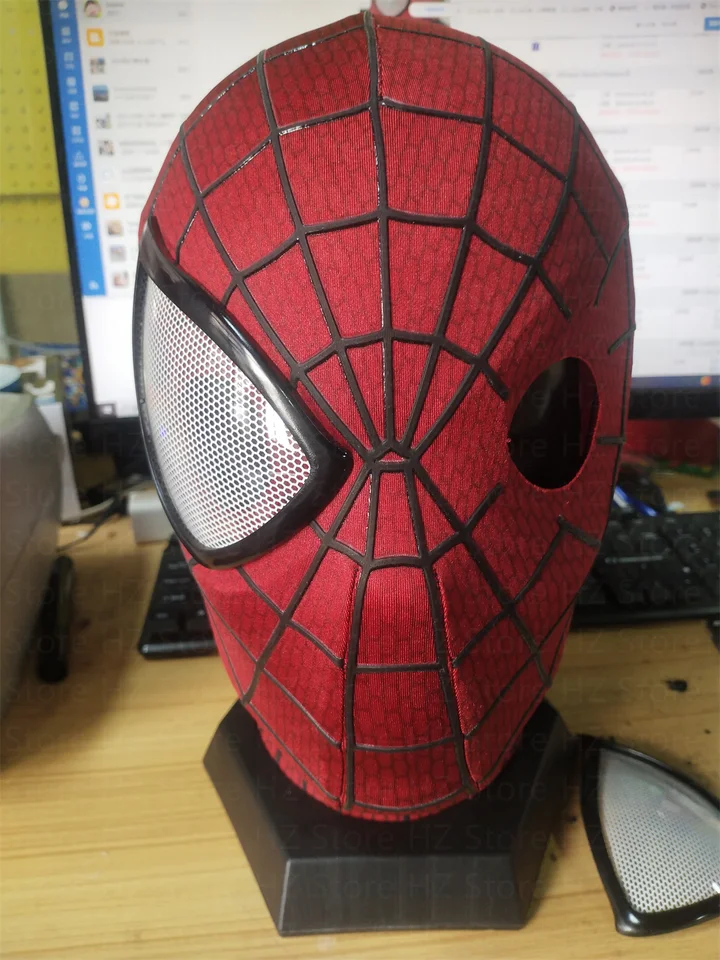 スパイダーマン3 マスクスケールレプリカ 2個セット 激レア映画スパイダーマン3 レプリカマスク 非売品コスチューム