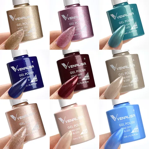 Гель-лак Venalisa Milky White Jelly Color - 10 мл — внешний вид товара