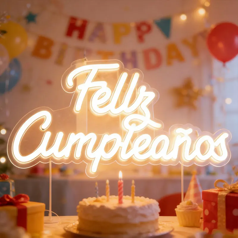 

Неоновая вывеска «С Днем Рождения», световая вывеска «С Днем Рождения», светодиодная вывеска «С Днем Рождения» для декора на день рождения, украшение для вечеринки, подарки для детей