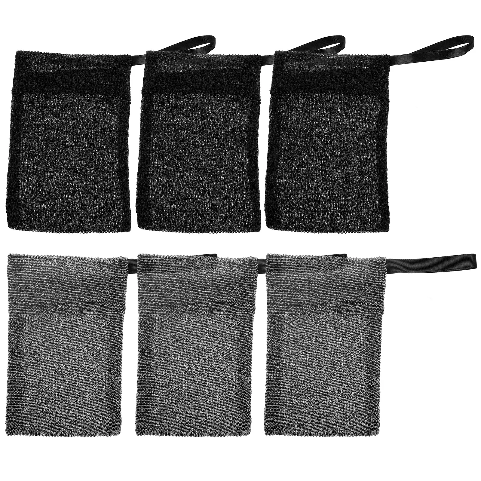 

6 шт. мешки для хранения мыла, портативные сетчатые мешочки, легко чистится и обслуживается для использования в ванной комнате, сумка для мыла, сумка для шампуня