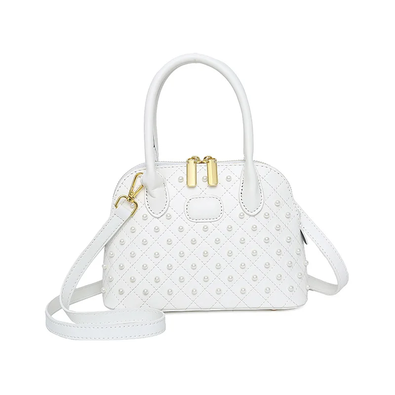 Nouveau sac pour femmes à rivets à la mode de Style coréen |   Bandoulière tendance et polyvalente, sac à main de grande capacité pour les déplacements domicile-travail