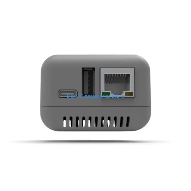 Y51A USB2.0 Rj45 Servidor impresión red Lan Mini servidor impresión con puerto LAN RJ45 100M