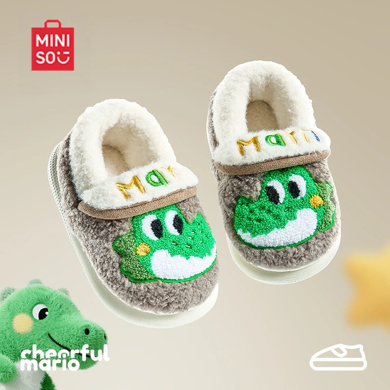 

MINISO Autumn and Winter Baotou Medium and Small Children's Autumn and Winter Children's Cotton Shoes