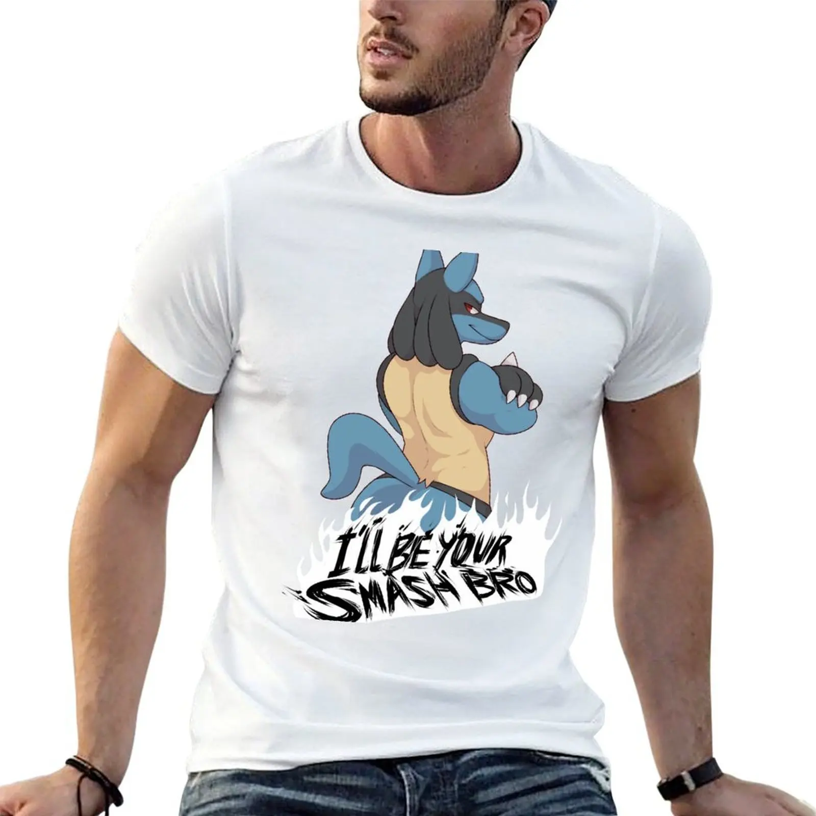Fight Main T-Shirt man t shirts cotton graphic t shirts for man man t shirts high quality luxury brand T-shirt