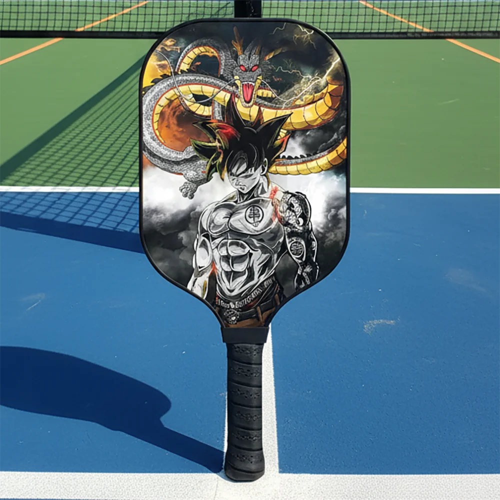 مجداف كرة بيكلبول من ألياف الكربون من ألياف الكربون دراغون بول جوكو فريد من نوعه - احترافي/متوسط/مبتدئ