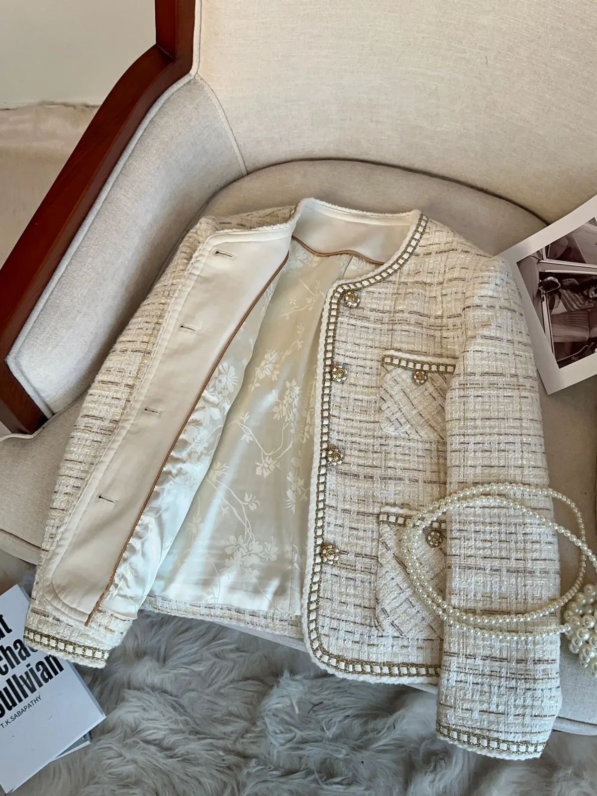 

Женский топ из смесовой пряжи пастельно-персикового цвета, вязаный, осенне-зимняя коллекция 2024, модель A70792