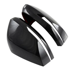 Car Accessories For Kia Sportage NQ5 2022 2023 2024 ABS Carbon Fiber Car Rear View Mirror Decoration Side Door Mirror Cap Cover