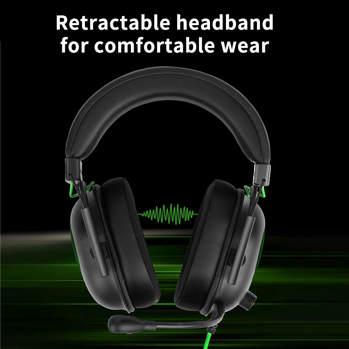 XIBTER-H21 Wired Gaming Headset com microfone destacável, música fones de ouvido, fones de ouvido para PC Game, computador, laptop, PS4, PS5, XBox