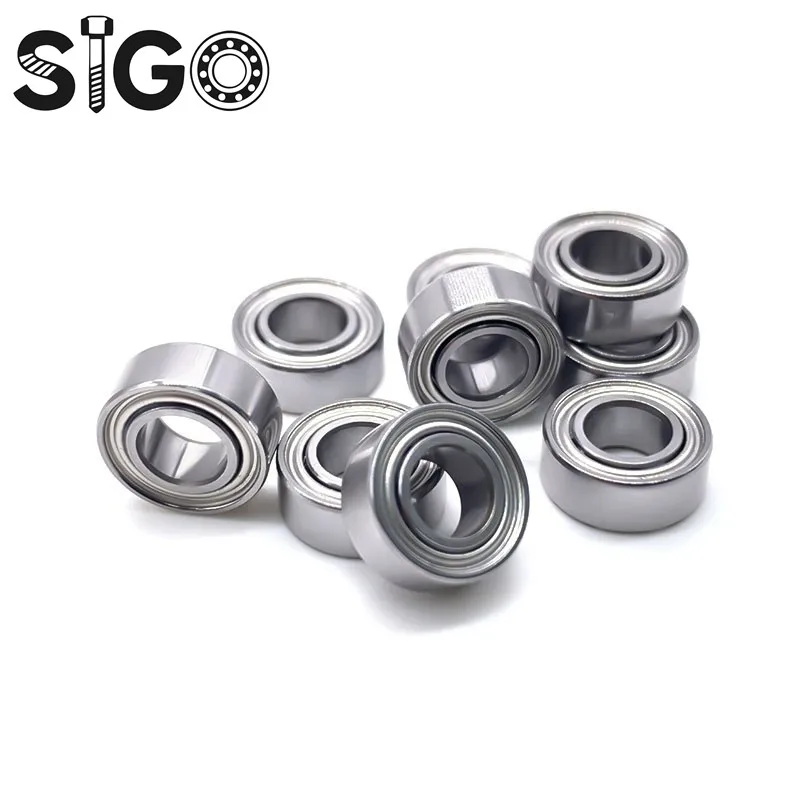 

10PCS MR105ZZ 5X10X4 Mm Wholesale Grade ABEC-7 Metal Shielded Precision Ball Mini Bearings