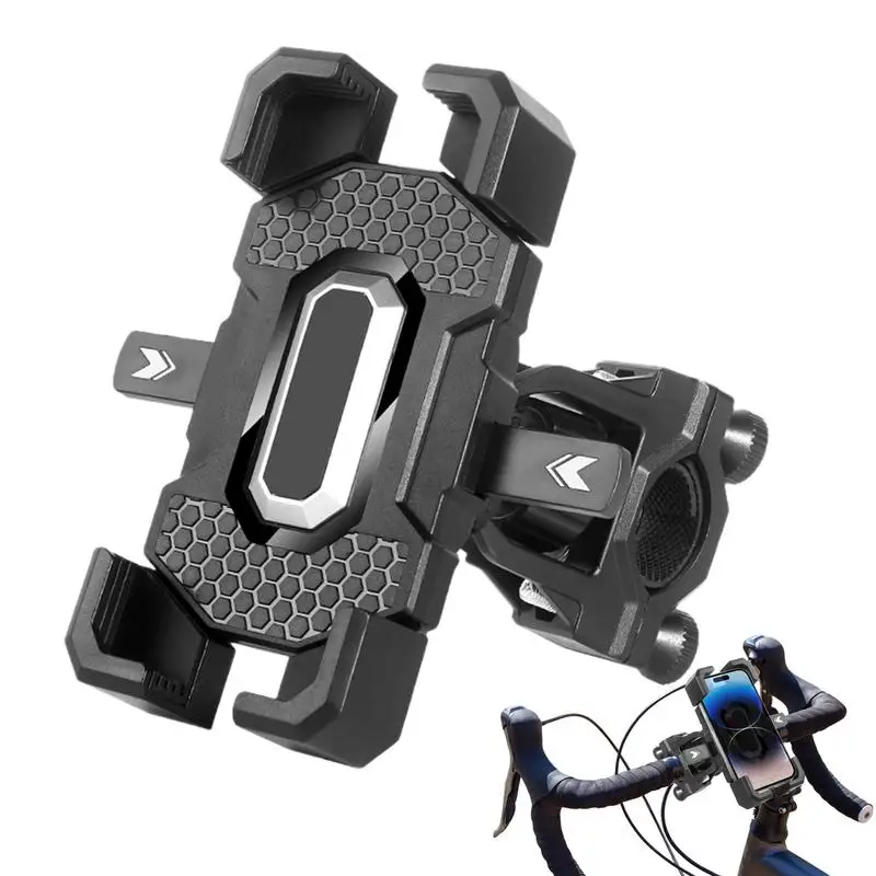 

Motorcycle Phone Holder Phone Bracket 360 Degree Rotating For Cycling Stable Holding Road Mountain Cycling Phone Bracket For