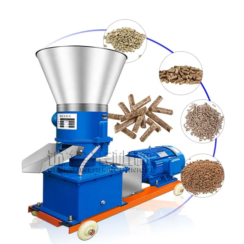 Good quality animal feed processing machinery for poultry farm/feed pellet machine