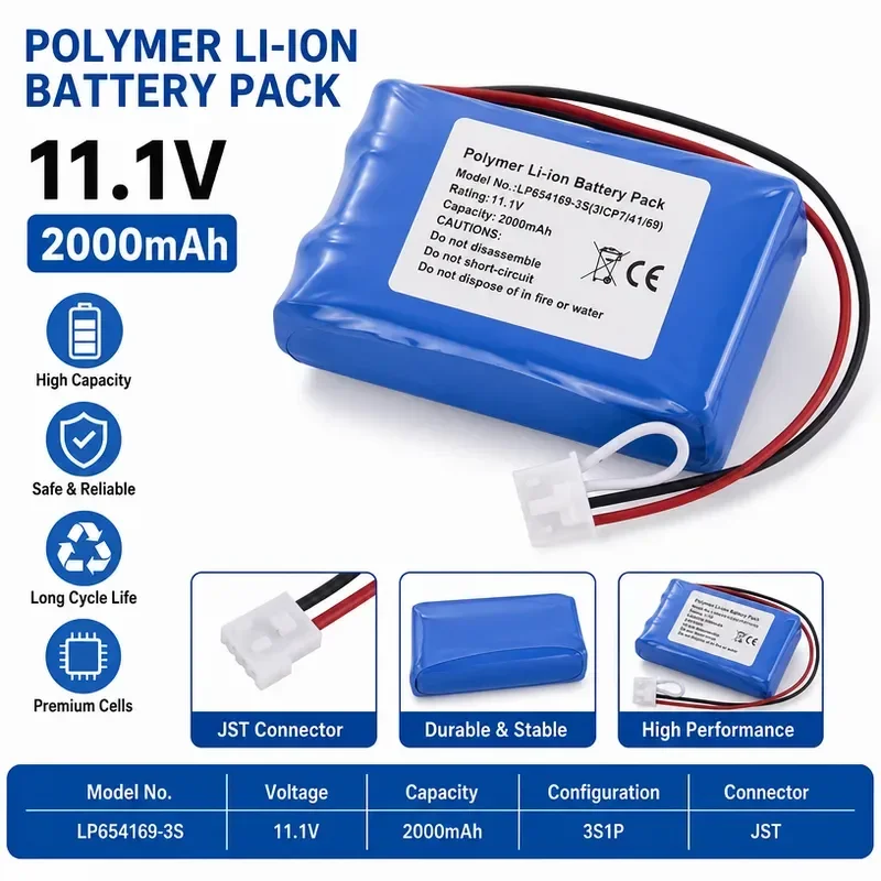 Replacement Battery For Fresenius LJP654169-3S VP7 Syringe Pump Compatible With 31CP 41 69 Models High Capacity Long Lasting