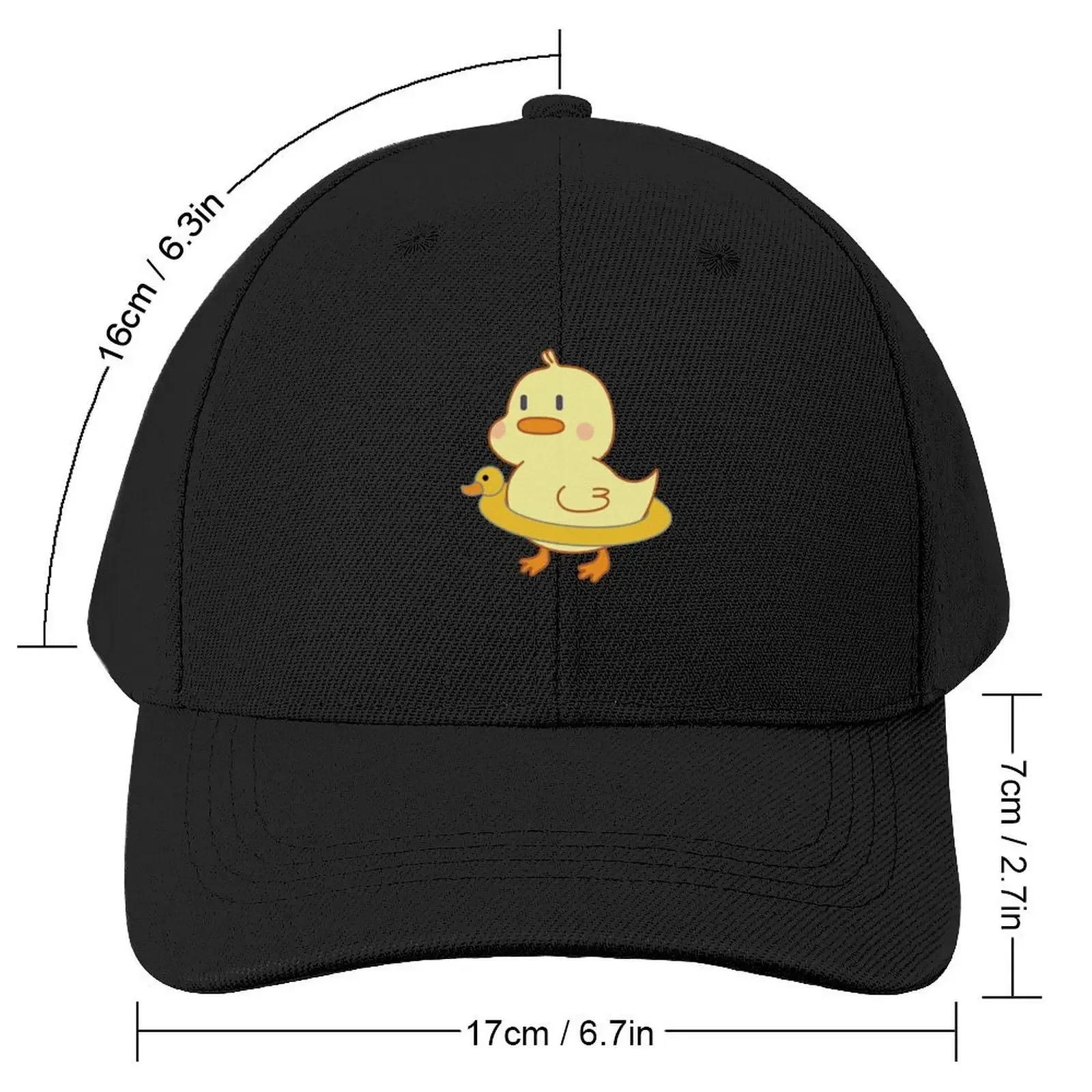 Ducky With Ducky Inflatable Baseball Cap |-F-| Hood Men's Hats Women's