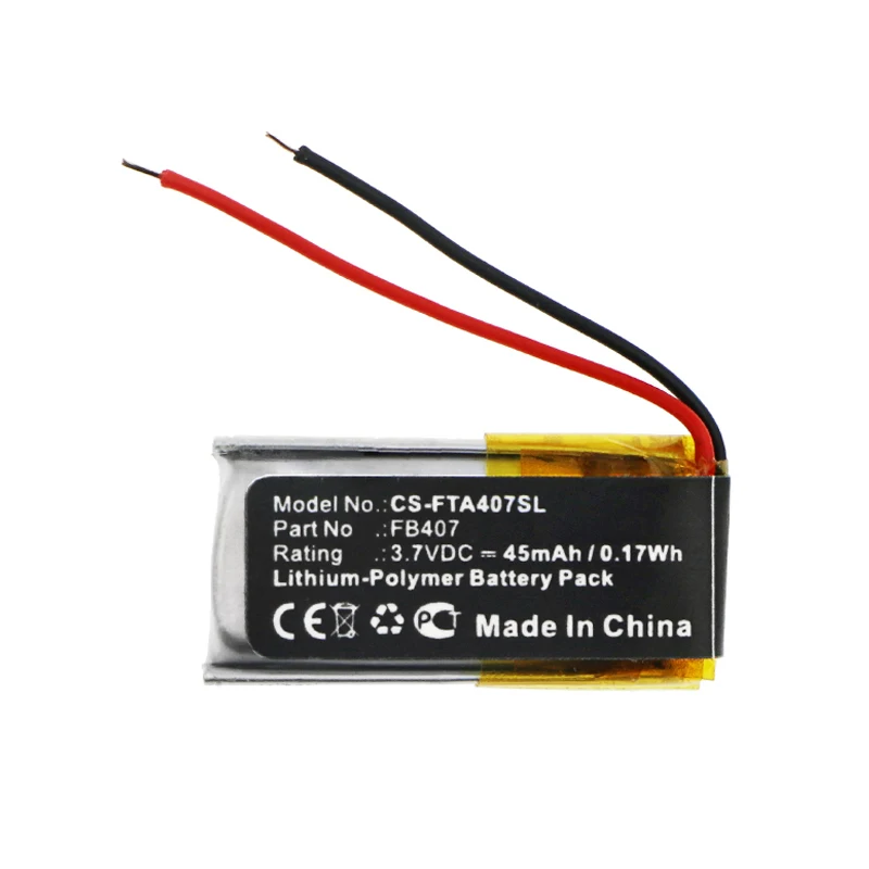 

Li-Polymer Smartwatch Battery for Fitbit, 3.7V, 45mAh, Compatible Models: Alta Activity, Alta HR