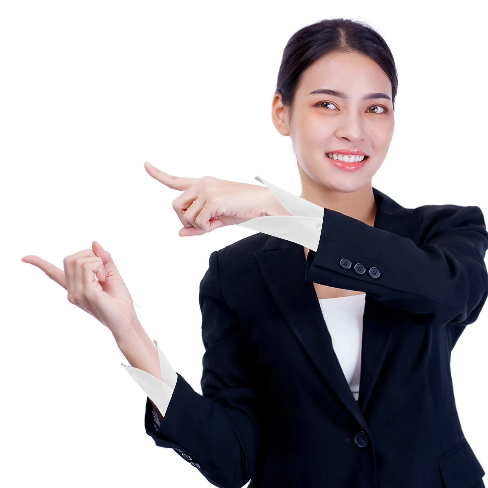 

1 Detachable Sleeve Cuff False Wrist Sleeves Removable Polyester Shirt Cuff Elegant Sleeve Decoration for Office