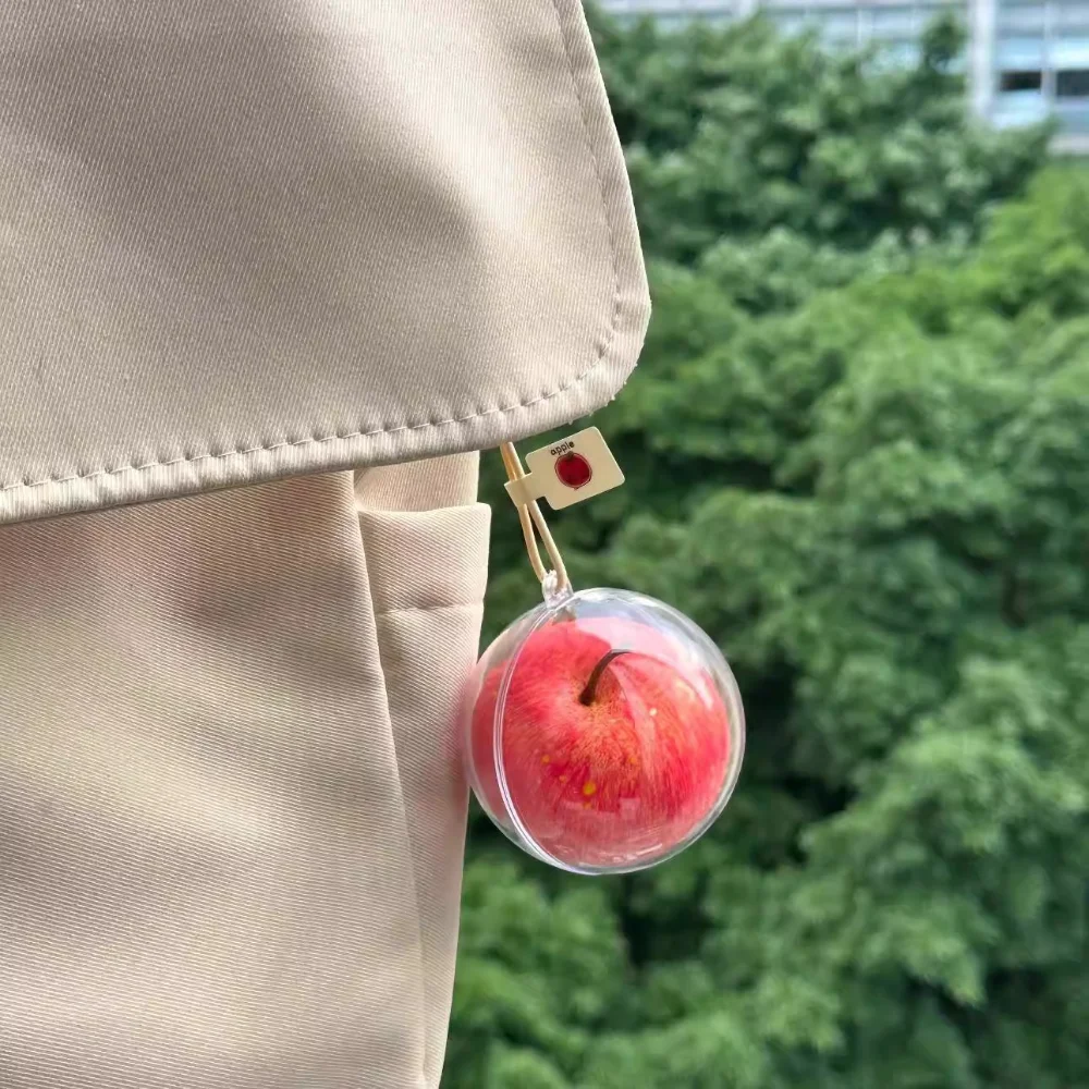 Car Pendant Ornament Multi-Function Cute Bag Pendant Fruit Hanging Decor Unique Key Chain Decoration For Rearview Mirror Hanging