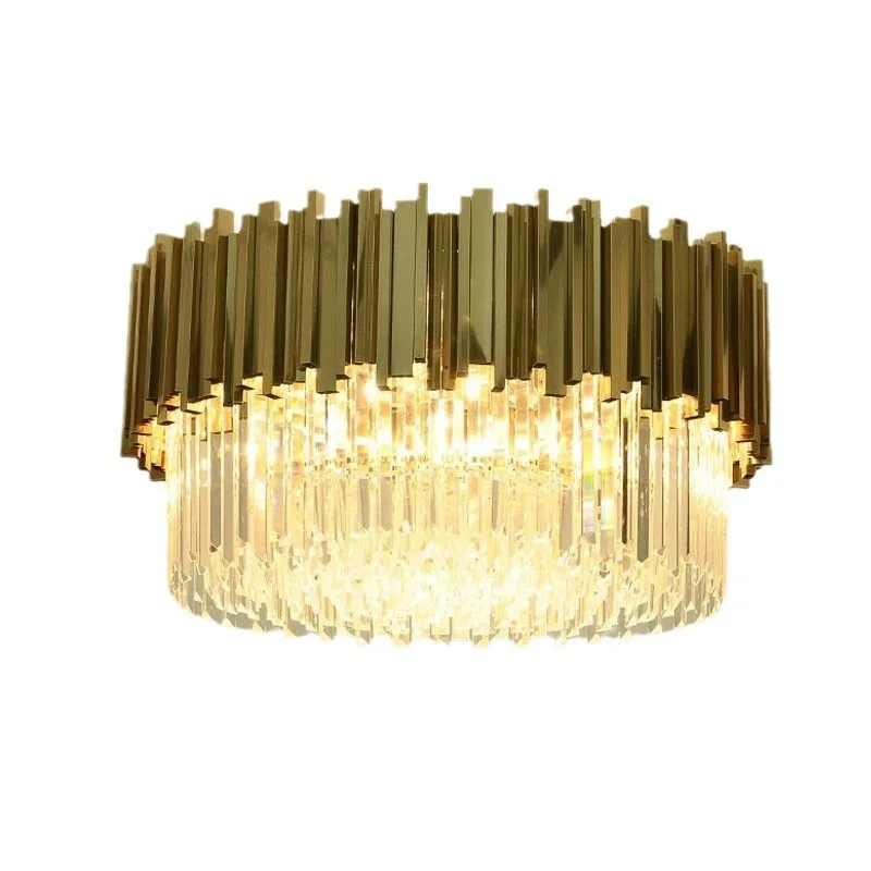 

Atmospheric living room chandelier dining room bedroom ceiling light simple modern designer Internet celebrity gold light